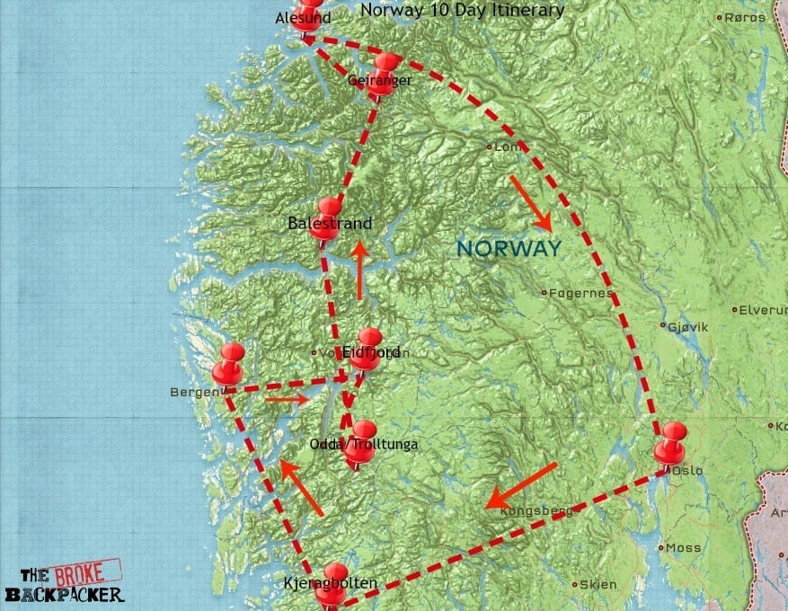 scandinavia travel itinerary