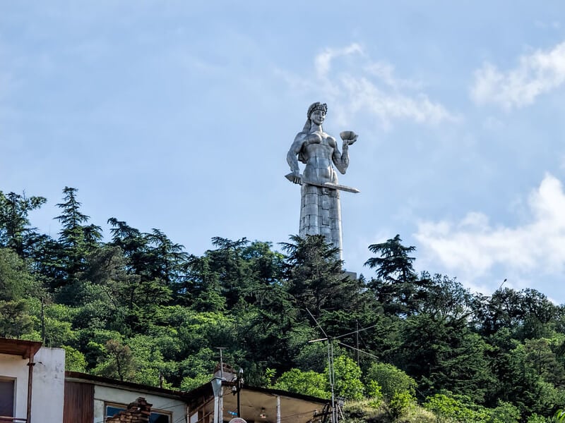 母亲格鲁吉亚雕像