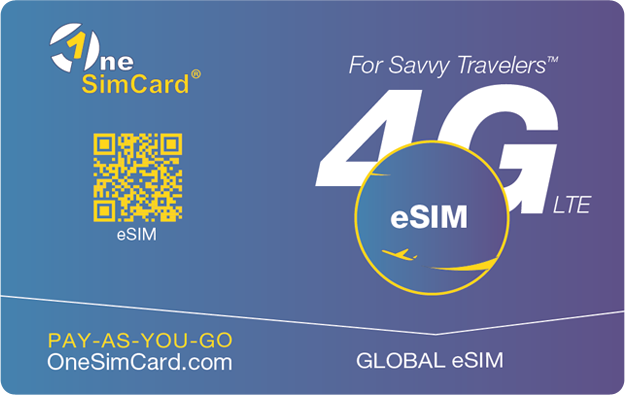 来自OneSim的e-sim global